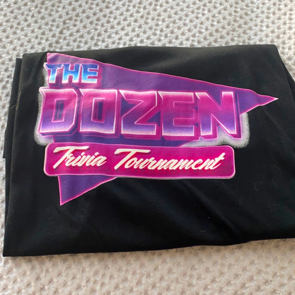 Barstool Sports The Dozen Trivia Tournament Men’s XL T-Shirt
